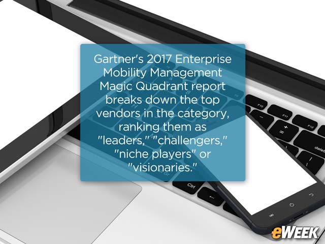 Top Enterprise Mobility Management Suites in Gartner's Magic Quadrant