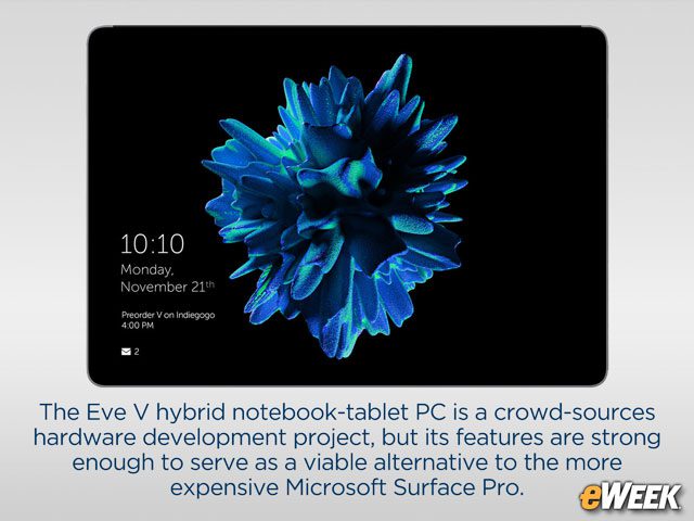 Eve V Uses Open-Source Concepts to Take on Microsoft’s Surface Pro