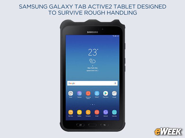 Galaxy Tab Active2 Can Take a Beating